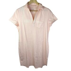 Frank & Eileen Womens Size Large Lauren Peach Color Mini Dress Classic Staple